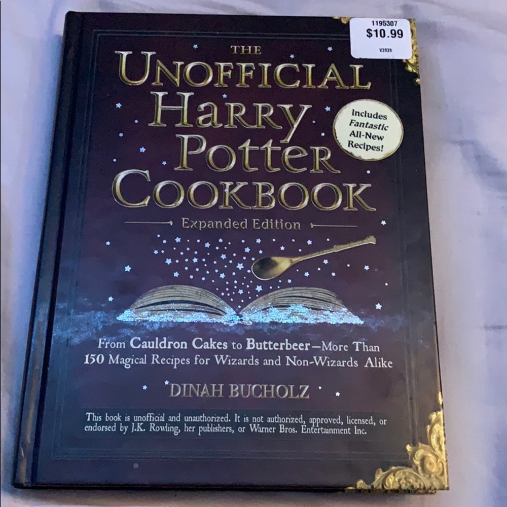 harry potter cook book
